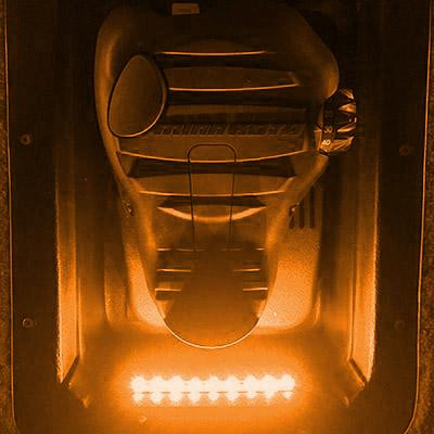 Trolling Motor Recess Led Lighting Kit - Amber by TH Marine (LEDBW-TMR-A-DP) Trolling Motor Recess Led Lighting Kit - Amber by TH Marine (LEDBW-TMR-A-DP)