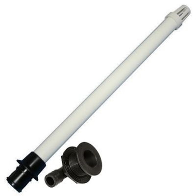 12" Overflow Drain Tube Kit by TH Marine (ODT-1KIT-DP) 12" Overflow Drain Tube Kit by TH Marine (ODT-1KIT-DP)