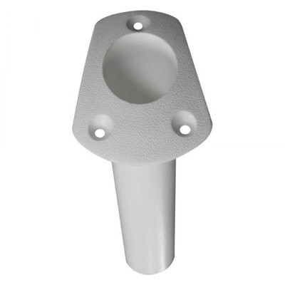 Angled Top Rod Holder - Fish White by TH Marine (RH-1FW-DP)