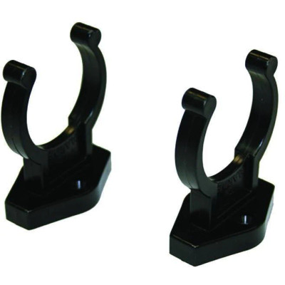 Utility Lght Clip-Blk (Pair) by TH Marine (ULC-1-DP)