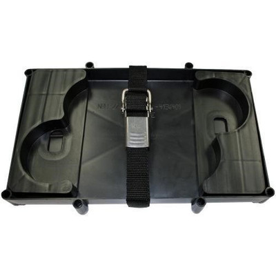 27 Series Battery Tray W/ Stainless Steel Buckled Strap by TH Marine (NBH-27 -SSC-DP) - ProPride Marine