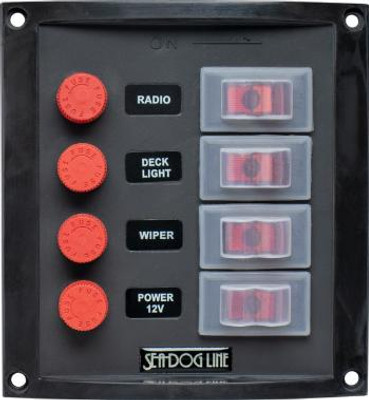 Splsh Gard Switch Panel Vertical Ical - Sea-Dog Line (424016-1)