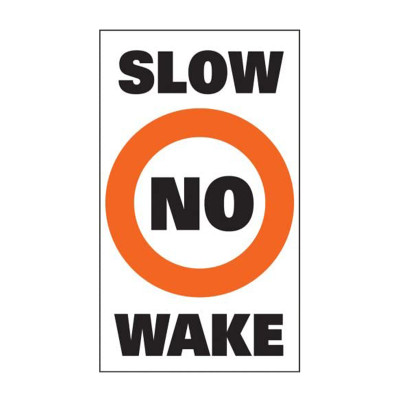 Surmark Label-Slow No Wake (Sur Moor Buoy Labels) by Taylormade (46181)