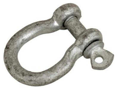 Galv Anch Shkl 3/8 (Pair Pack) by Sea Dog Marine (147810-2)