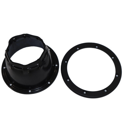 3" Cable Boot With Ring - Black by TH Marine (CBK-1-DP)