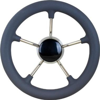 Black Pl Cap F/Strng Whl by Sea Dog Marine (230101-1)