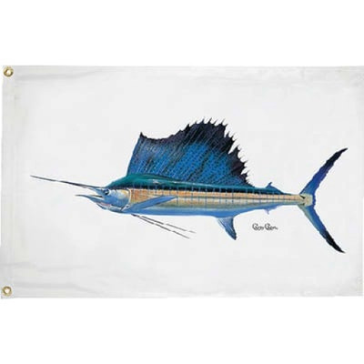 Chen Sailfish 24X36  Nylon Flag (Flag And Pennants) by Taylormade (1949)