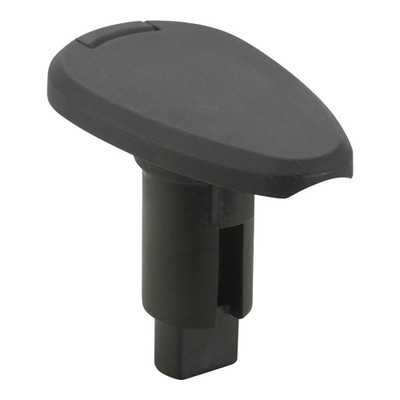 Attwood LightArmor Plug-In Base - 2 Pin - Black - Teardrop - P/N 910T2PB-7