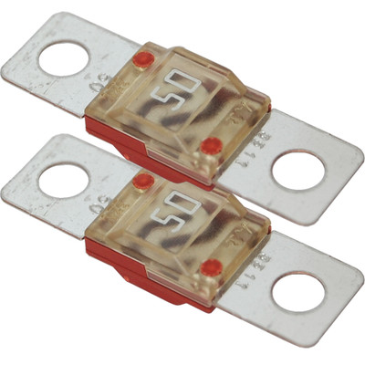 Blue Sea 5252 MIDI/AMI Fuse 50 Amp - Pair - P/N 5252 Blue Sea 5252 MIDI/AMI Fuse 50 Amp - Pair - P/N 5252