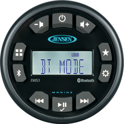 JENSEN JMS3RTL Stereo with AM/FM/BT - Single Zone - P/N JMS3RTL