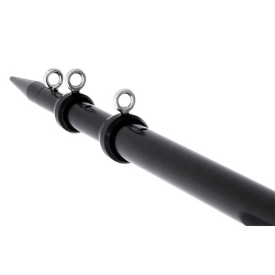 Tigress XD Telescoping Aluminum Center Rigger Pole - 8' - Black - P/N 88921-1