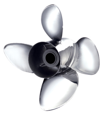 14 3/8 X 18 Stainless Steel Four Blade Left Hand Propeller Apollo by Michigan Wheel (993214)