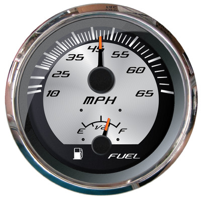 Faria Platinum 4" Multi-Function - Speedometer & Fuel - P/N 22015