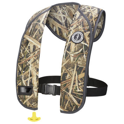 Mustang MIT 100 Inflatable PFD - Mossy Oak Shadow Grass Blades - Manual - P/N MD2014C3-261-0-202