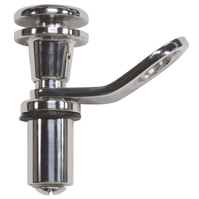 TACO Stainless Steel Clamp-On Adjustable Rod Holder - Fits 1-11/16 &  1-15/16 O.D. Pipe - P/N F16-2630POL-1 - ProPride Marine