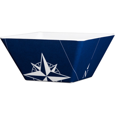 Marine Business Melamine Square Bowl - NORTHWIND - Set of 6 - P/N 15022C