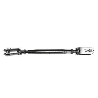 C. Sherman Johnson Jaw/Jaw Tubular Turnbuckle T-Style 3/8-24 Thread - P/N 06-110