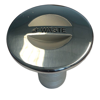 Sea-Dog Stainless Steel Key Free Hose Deck Fill Fits 1-1/2" Hose - Waste - P/N 351383-1