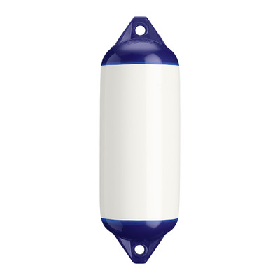 Polyform F-2 Twin Eye Fender 8.2" x 25" - White - P/N F-2-WHITE