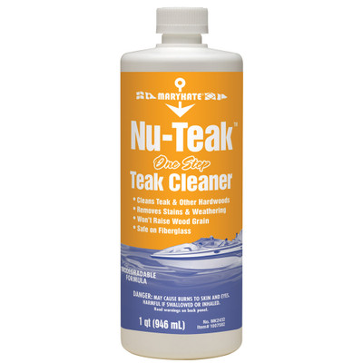 MARYKATE Nu-Teak™ One Step Teak Cleaner - 32oz - P/N 1007582