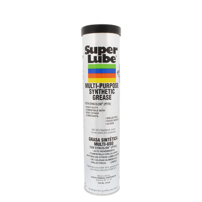 Super Lube Multi-Purpose Synthetic Grease with Syncolon® (PTFE) - 14.1oz Cartridge - P/N 41150 Super Lube Multi-Purpose Synthetic Grease with Syncolon® (PTFE) - 14.1oz Cartridge - P/N 41150