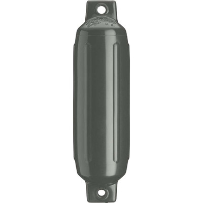 Polyform G-1 Twin Eye Fender 3.5" x 12.8" - Graphite - P/N G-1-GRAPHITE