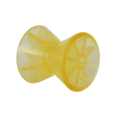 C.E. Smith Bow Roller - Yellow PVC - 4" x 1/2" ID - P/N 29543