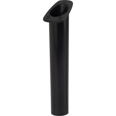 Sea-Dog Narrow Gunnel Flush Mount Rod Holder - Black - P/N 325060-1
