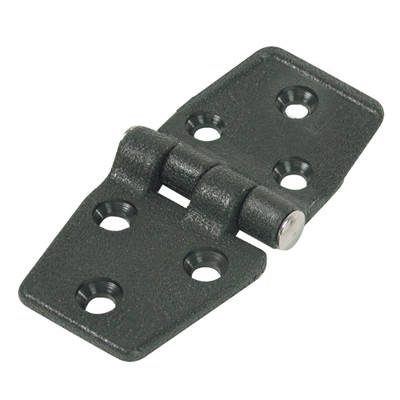 Whitecap Door Hinge - Black Nylon - 1-1/2" x 3" - P/N S-3030