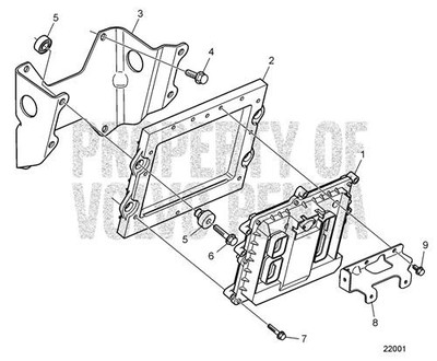 Housing by Volvo Penta (20506125)