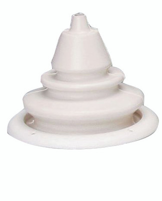 5 1/2" Rubber Grommet White by Uflex (R1W)