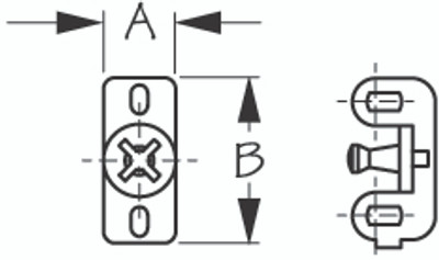 Plastic Door Catch by Sea Dog Marine (227135-1)