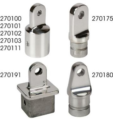 Ss Top Cap 1-1/8" by Sea Dog Marine (270103)