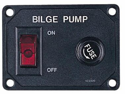 Blg Pump Swch/Fuse Hldr 20 Amp by Sea Dog Marine (423030-1)