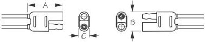 Plrzd Conn 2-Wire - Plug & Skt by Sea Dog Marine (426880-1)