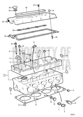 Gasket by Volvo Penta (1378851)