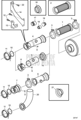 Pipe by Volvo Penta (22338252)