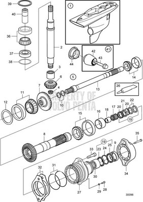Hose by Volvo Penta (23477414)