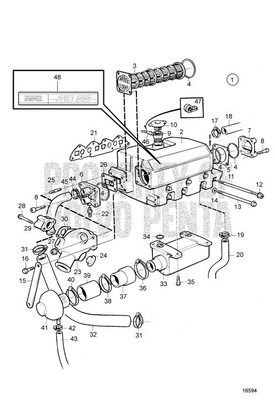 Exhaust Pipe by Volvo Penta (3580978)