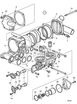 Retainer by Volvo Penta (3583829)