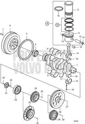 Hexagon Screw by Volvo Penta (3586606)