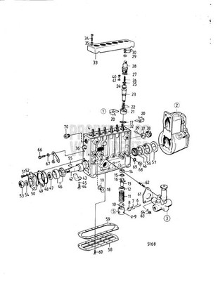 Injection Pump(V2) Has Core - Volvo Penta (3803703)