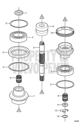 Ring by Volvo Penta (3841970)