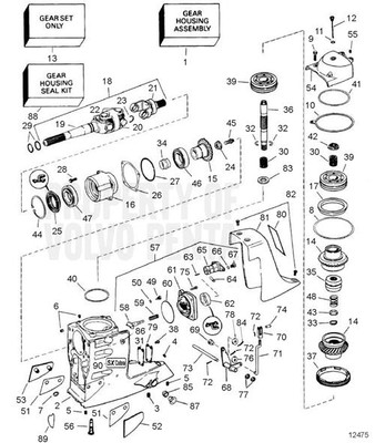 Decal Volvo Penta - Volvo Penta (3851024)