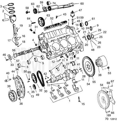 Stud Volvo Penta (V2) - Volvo Penta (3854313)