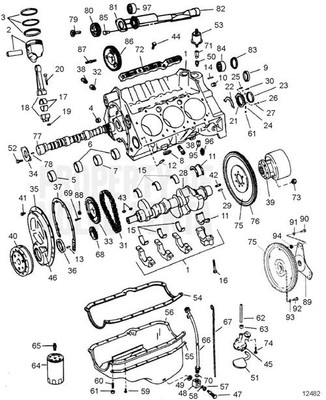 Oil Strainer by Volvo Penta (3854951)