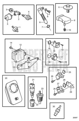 Bracket by Volvo Penta (3863470)