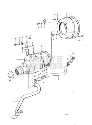 Bushing by Volvo Penta (832820)