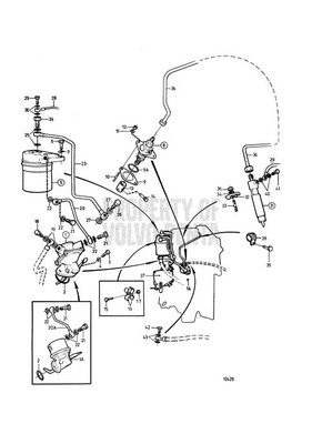 Tappet by Volvo Penta (840598)