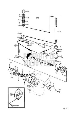 Bearing Housing by Volvo Penta (854044)